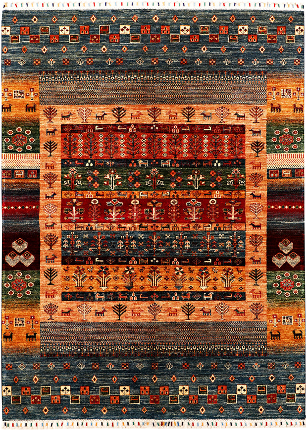 Multi Colored Kazak 5' 9 x 7' 10 - No. 71404