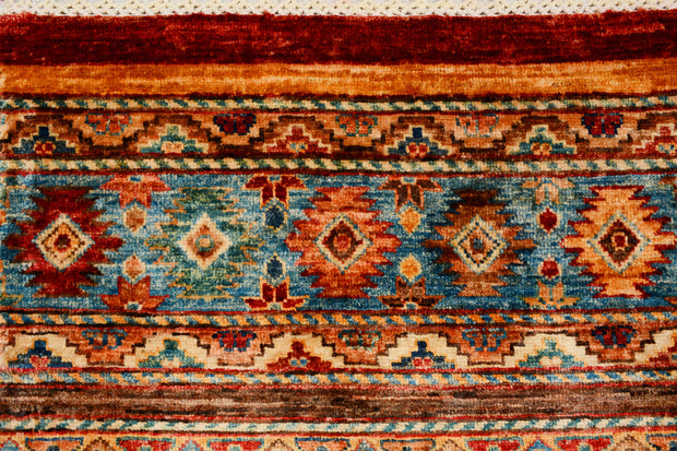 Multi Colored Kazak 6' 11 x 10' - No. 71407