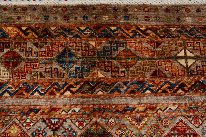 Burlywood Kazak 6' 9 x 9' 10 - No. 71410