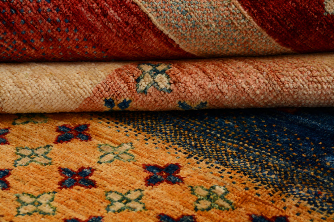 Multi Colored Kazak 9' x 12' 2 - No. 71412