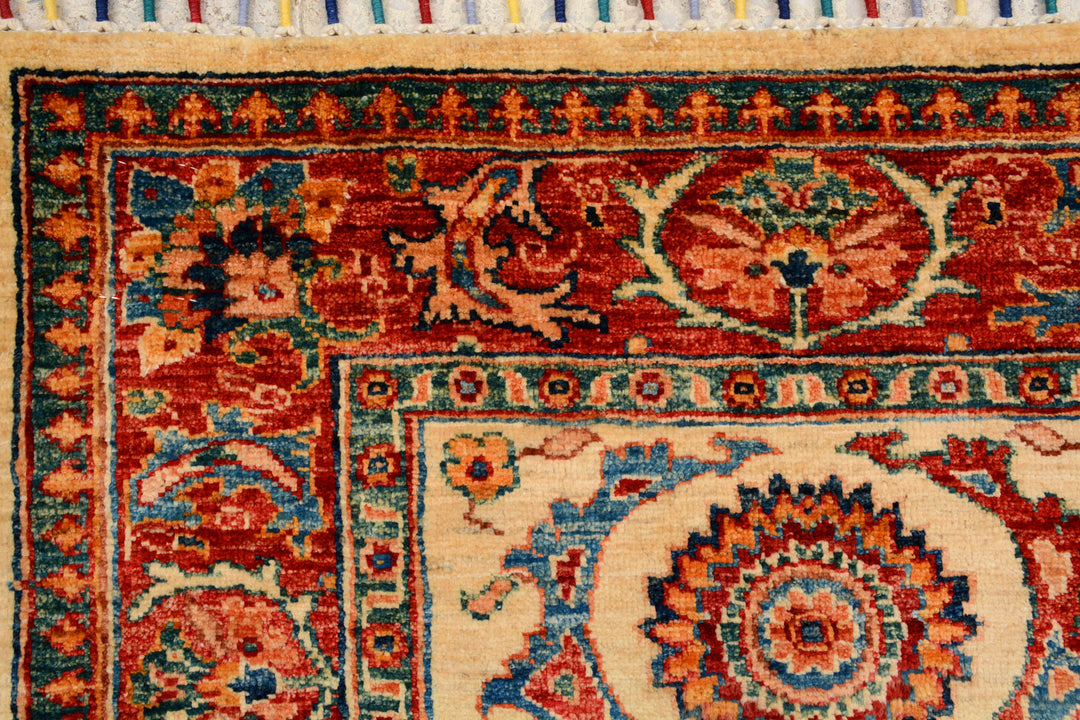 Bisque Kazak 2' 8 x 9' 3 - No. 71414