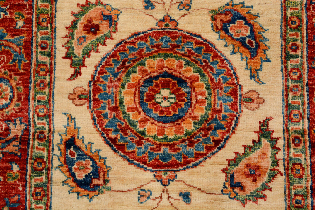 Bisque Kazak 2' 8 x 9' 3 - No. 71414