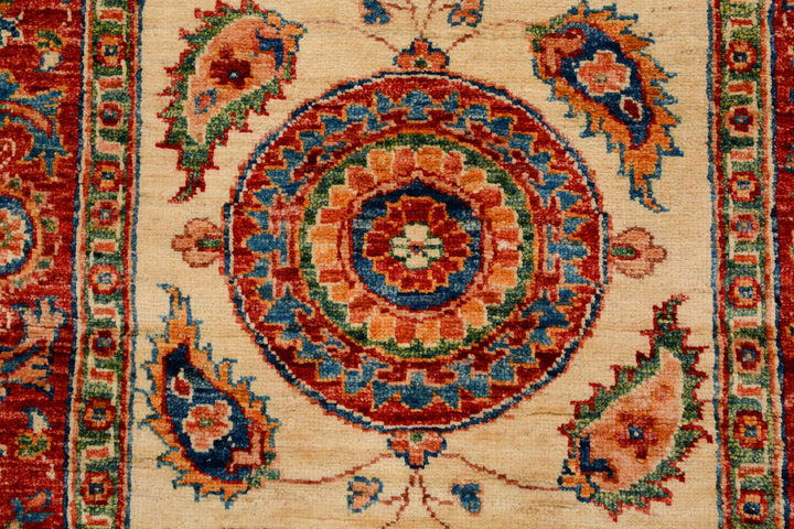 Bisque Kazak 2' 8 x 9' 3 - No. 71414
