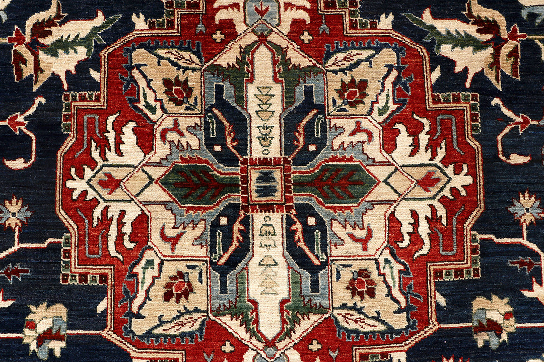 Midnight Blue Ziegler 8' 4 x 11' 1 - No. 71420