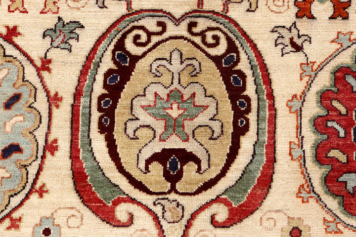 Bisque Ikat 7'  10" x 9'  11" - No. QA90512