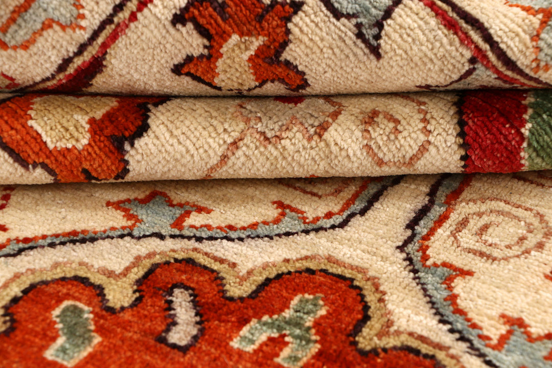 Bisque Ikat 7' 10 x 9' 11 - No. 71429