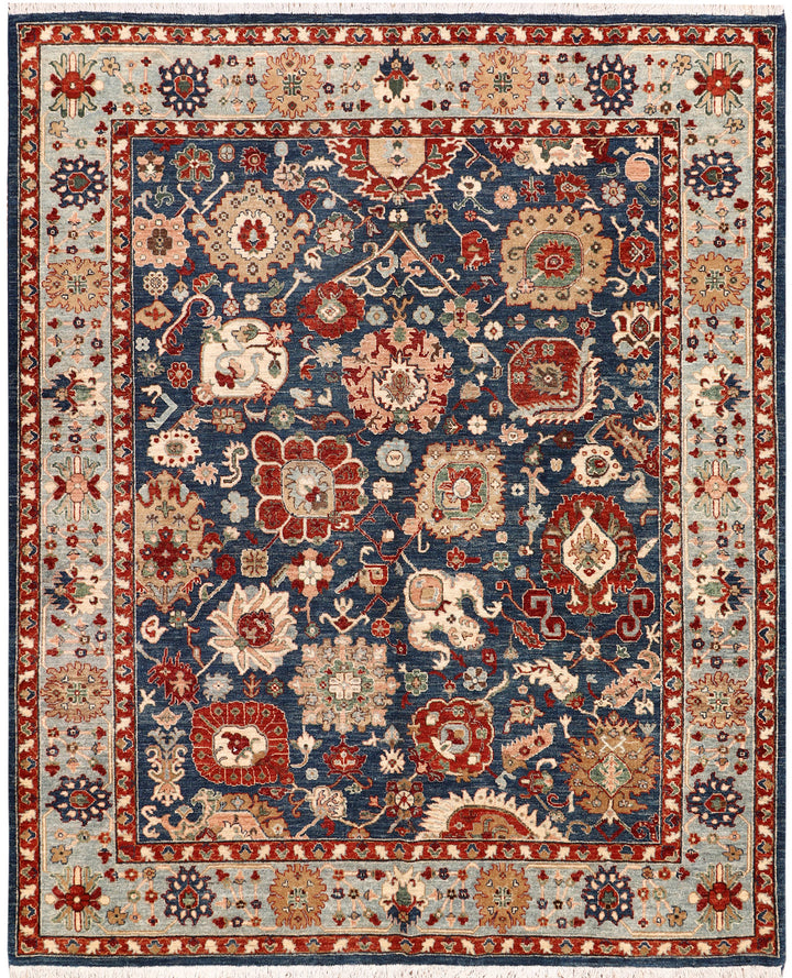 Midnight Blue Ziegler 8'  x" 9'  10" - No. QA96953