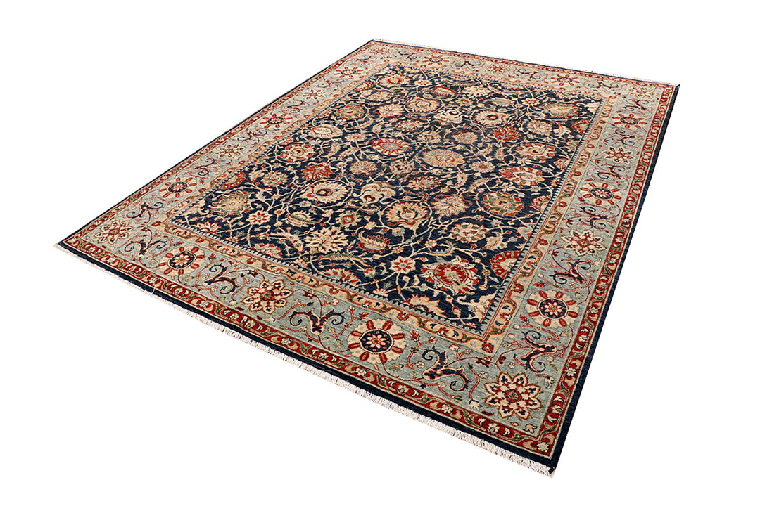 Midnight Blue Ziegler 7'  11" x 9'  11" - No. QA88755