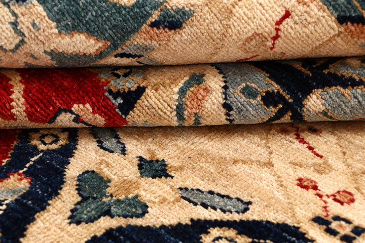 Firebrick Ikat 8' x 9' 10 - No. 71433