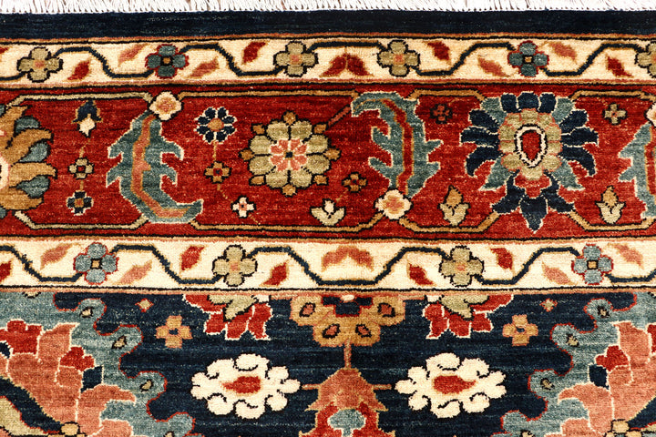 Multi Colored Ziegler 8'  x" 9'  11" - No. QA18555