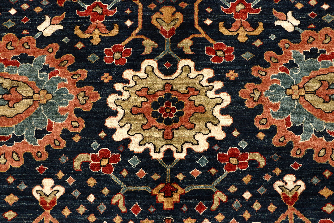 Multi Colored Ziegler 8'  x" 9'  11" - No. QA18555