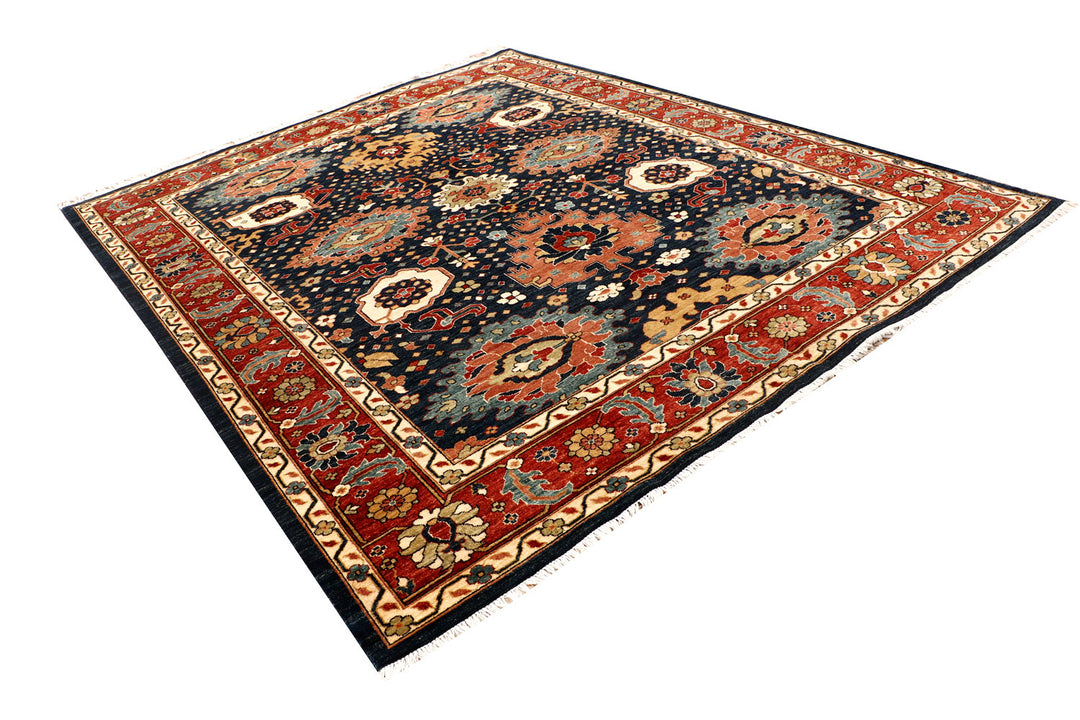 Multi Colored Ziegler 8'  x" 9'  11" - No. QA18555