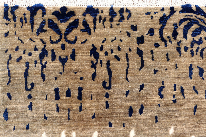 Multi Colored Abstract 8'  x" 9'  8" - No. QA69911