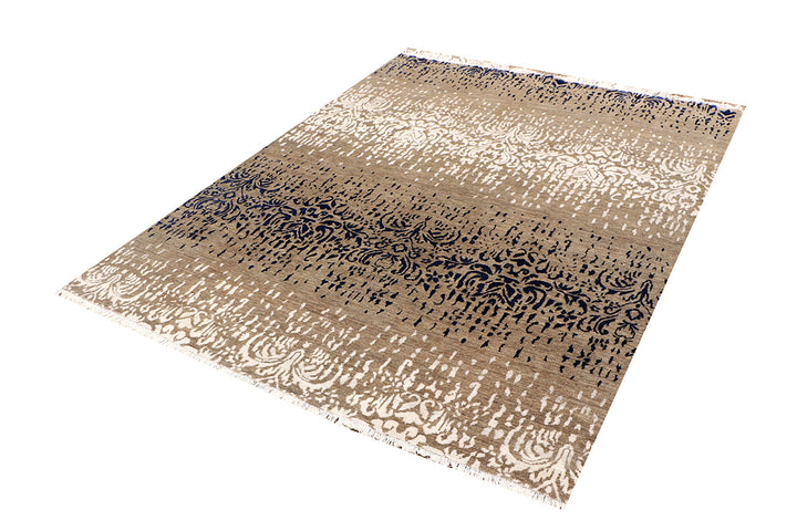 Multi Colored Abstract 8'  x" 9'  8" - No. QA69911