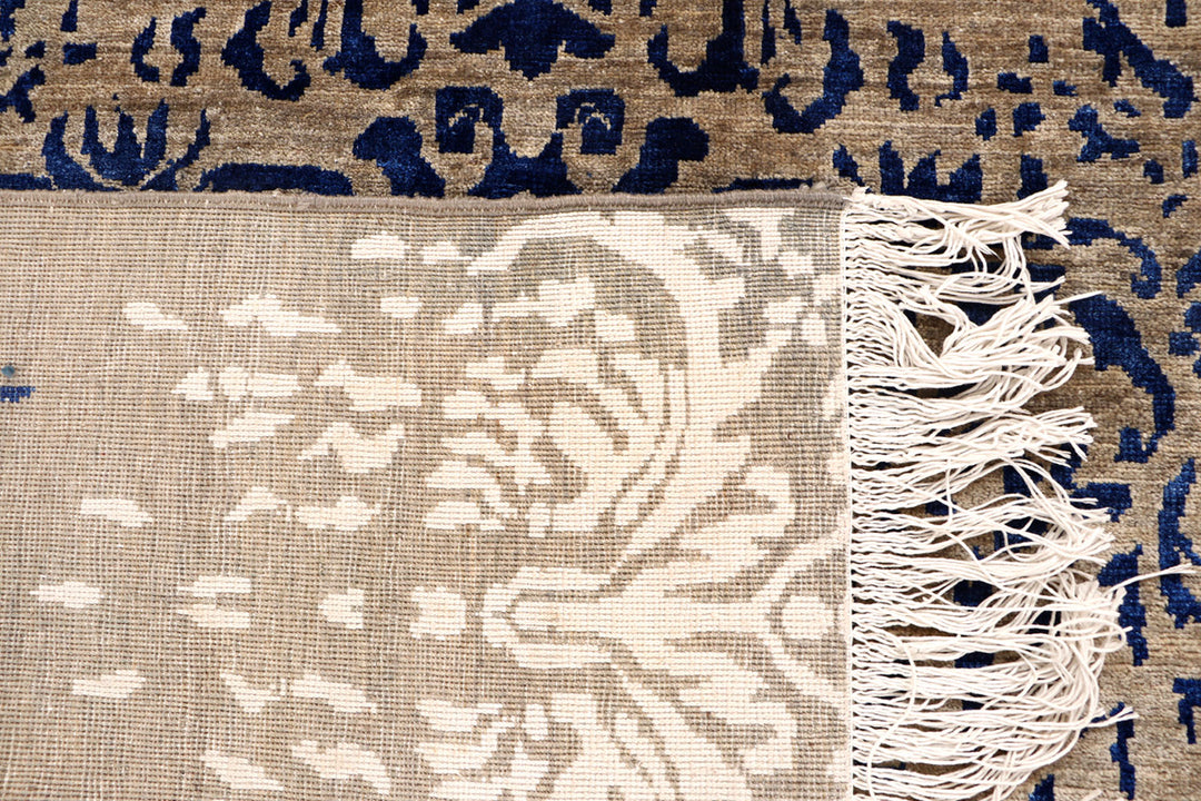 Multi Colored Abstract 8'  x" 9'  8" - No. QA69911