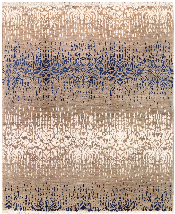 Multi Colored Abstract 8'  x" 9'  8" - No. QA69911