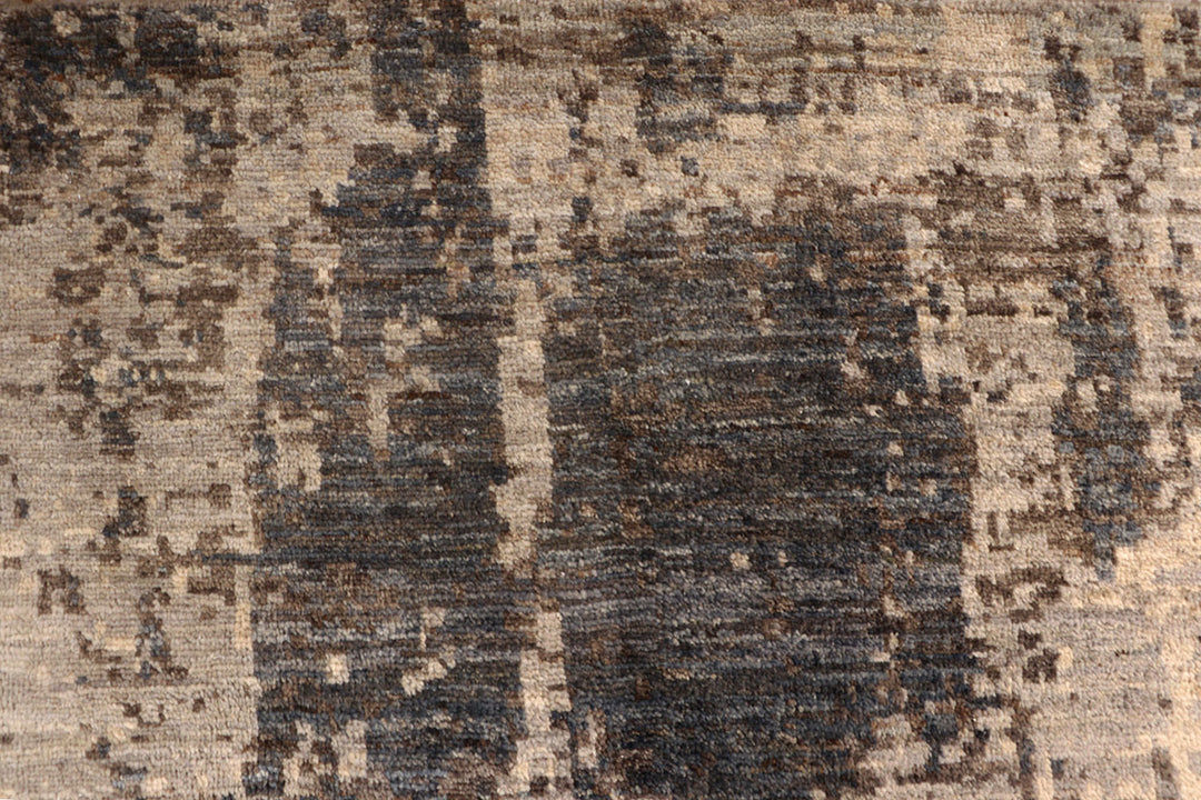 Silver Abstract 7'  8" x 10'  2" - No. QA43362