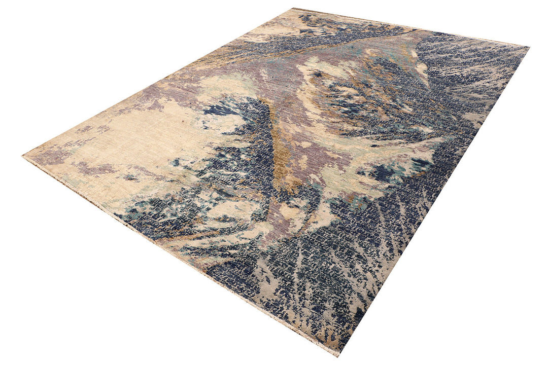 Multi Colored Abstract 7'  11" x 10'  1" - No. QA97293