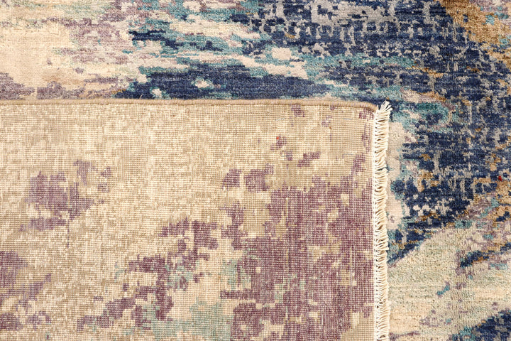 Multi Colored Abstract 7'  11" x 10'  1" - No. QA97293