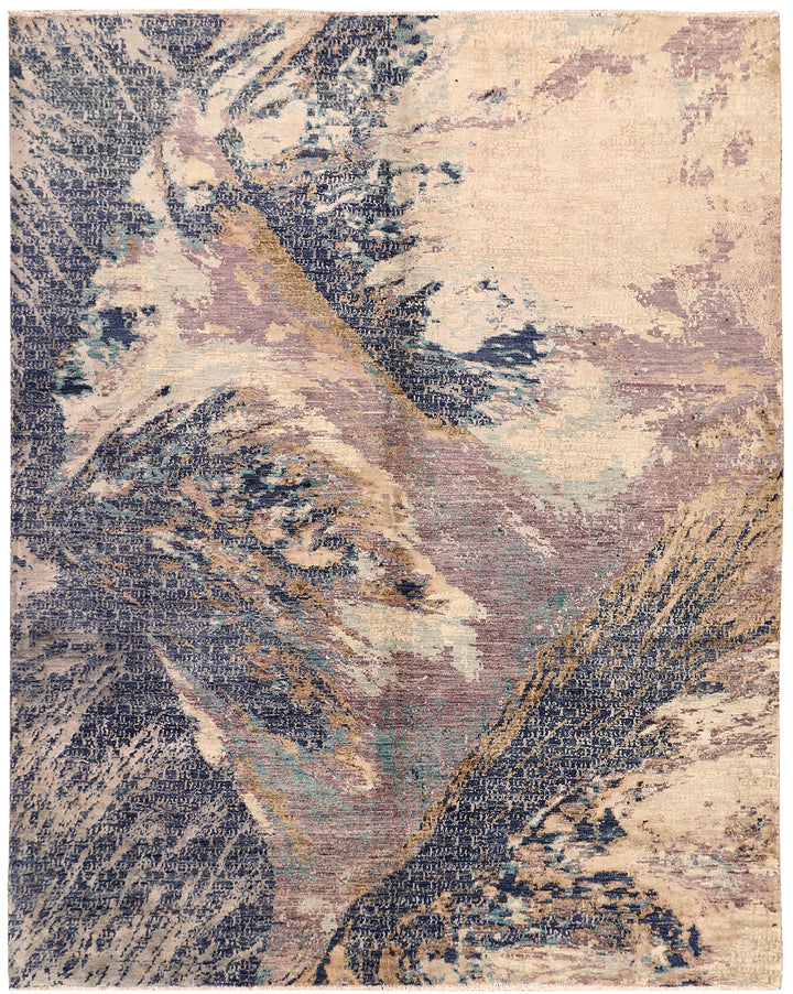 Multi Colored Abstract 7'  11" x 10'  1" - No. QA97293