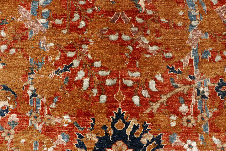 Dark Orange Ziegler 8'  2" x 10' " - No. QA57250