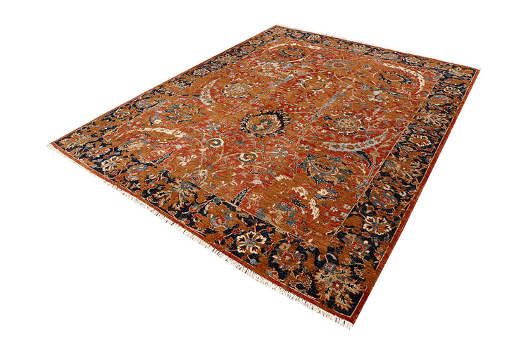 Dark Orange Ziegler 8'  2" x 10' " - No. QA57250