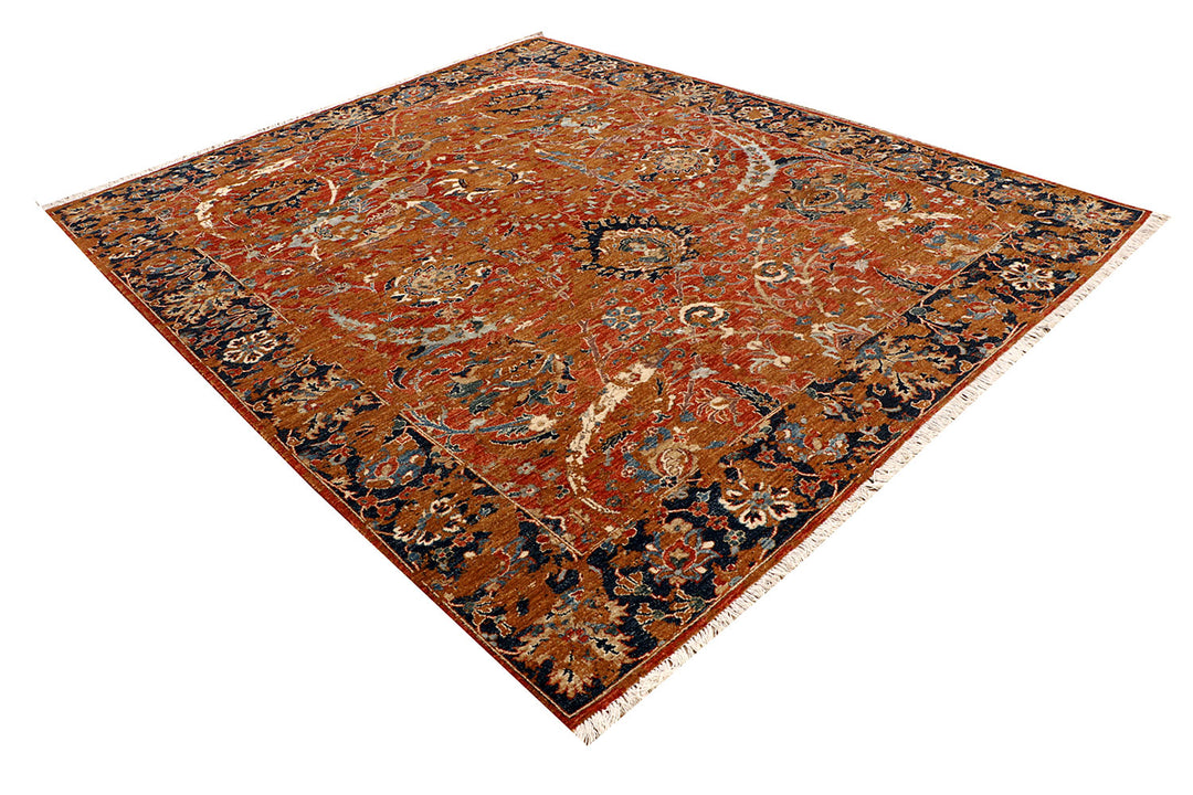 Dark Orange Ziegler 8'  2" x 10' " - No. QA57250