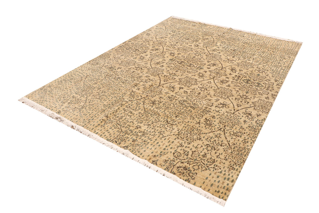 Bisque Ikat 8'  x" 9'  8" - No. QA10105