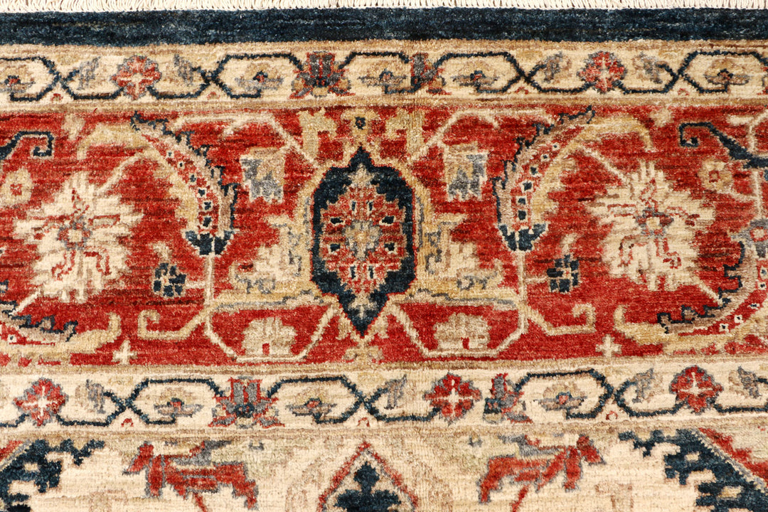 Black Ziegler 8'  1" x 10'  6" - No. QA39042