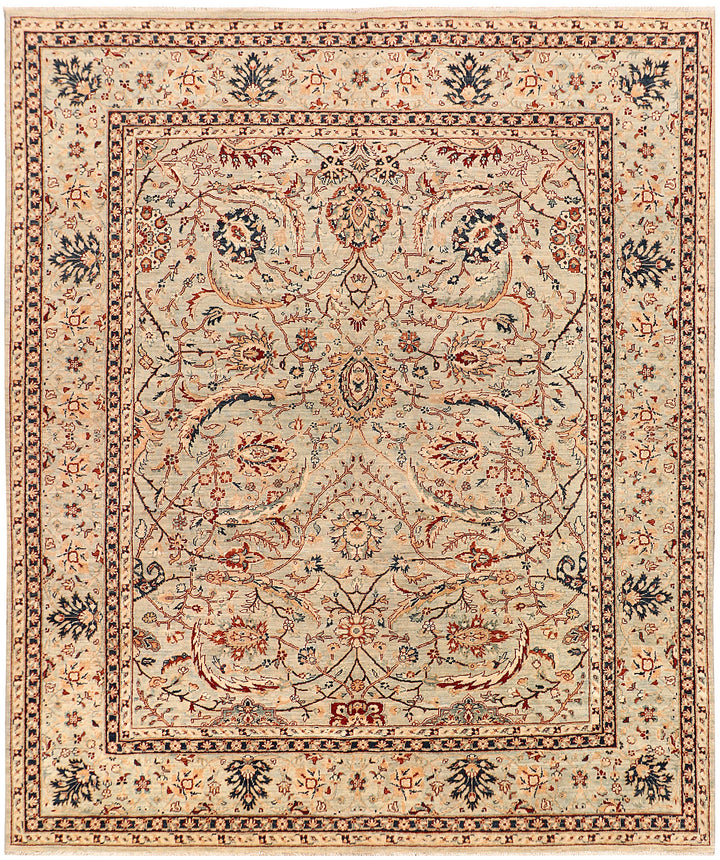 Tan Ziegler 8'  2" x 9'  9" - No. QA72747