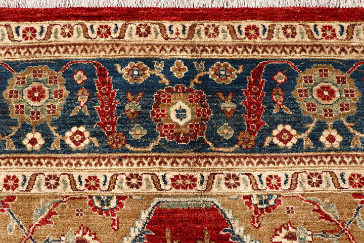 Red Ziegler 7'  11" x 10'  9" - No. QA65288