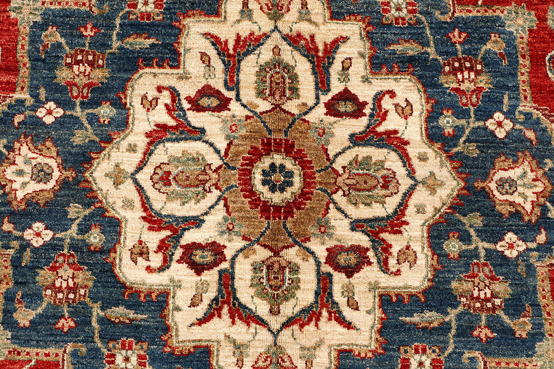 Red Ziegler 7'  11" x 10'  9" - No. QA65288