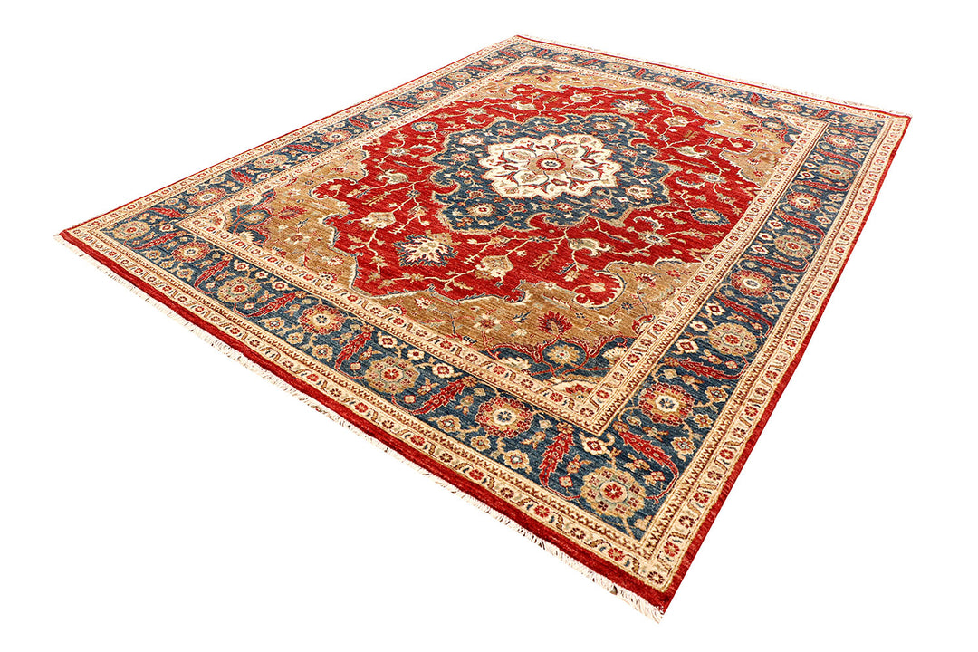 Red Ziegler 7'  11" x 10'  9" - No. QA65288