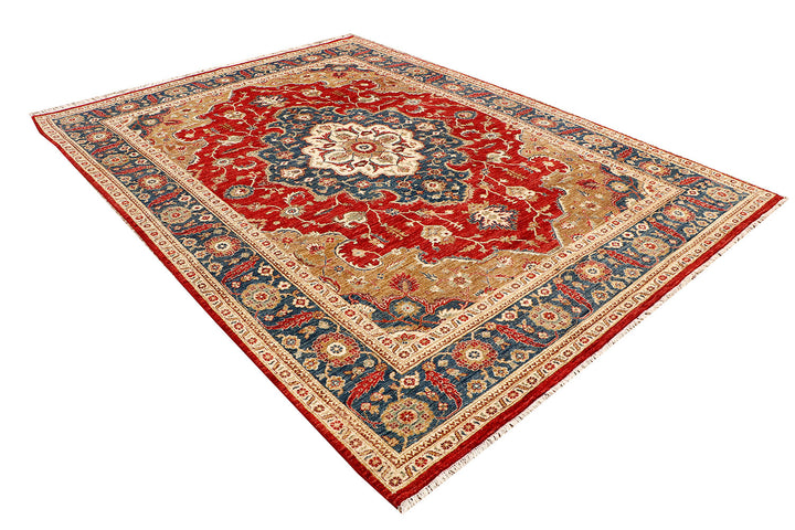 Red Ziegler 7'  11" x 10'  9" - No. QA65288