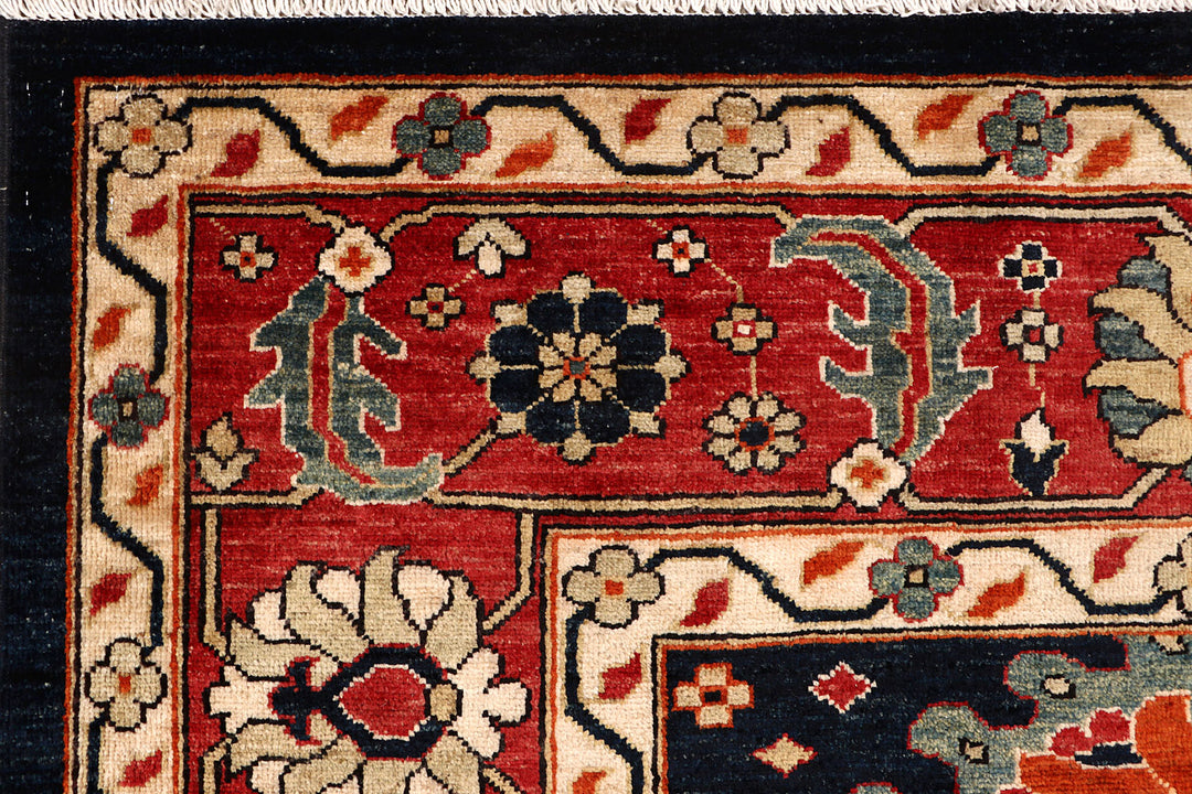 Multi Colored Ziegler 8'  1" x 9'  8" - No. QA86105