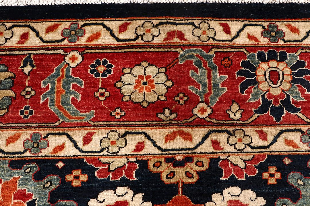 Multi Colored Ziegler 8'  1" x 9'  8" - No. QA86105