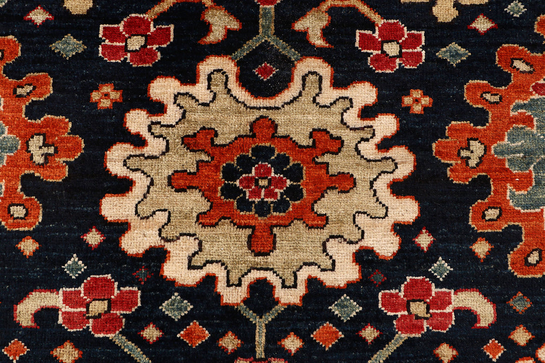 Multi Colored Ziegler 8'  1" x 9'  8" - No. QA86105