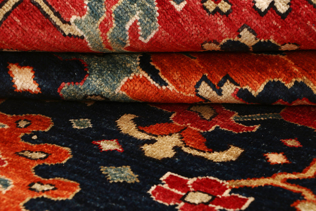 Multi Colored Ziegler 8'  1" x 9'  8" - No. QA86105