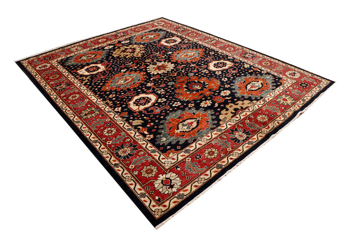 Multi Colored Ziegler 8'  1" x 9'  8" - No. QA86105