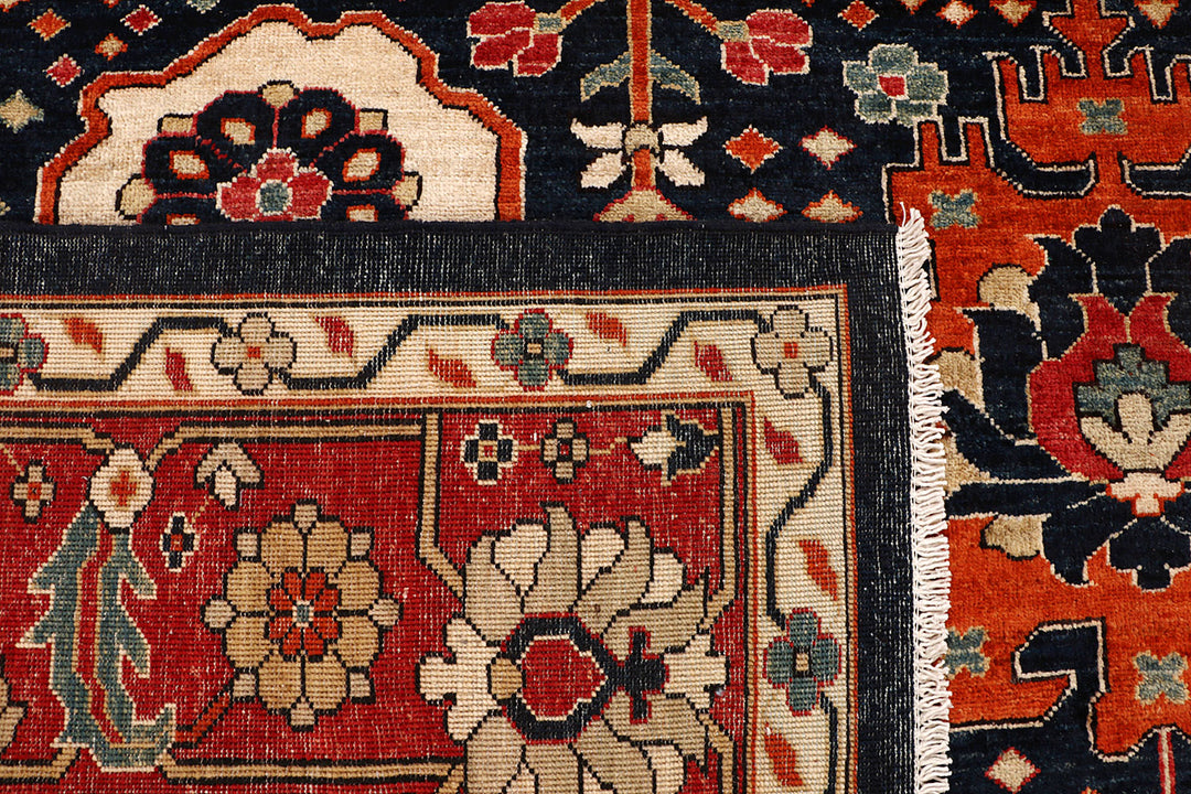 Multi Colored Ziegler 8'  1" x 9'  8" - No. QA86105