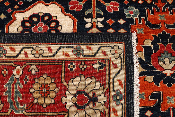 Multi Colored Ziegler 8'  1" x 9'  8" - No. QA86105