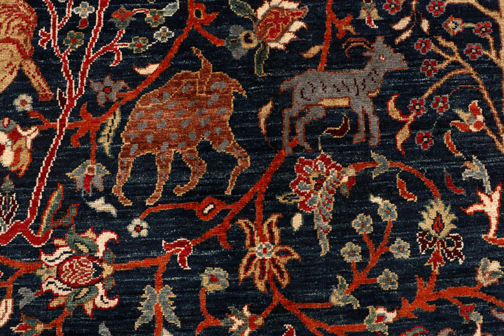 Multi Colored Hunting 6'  x" 8'  11" - No. QA50319