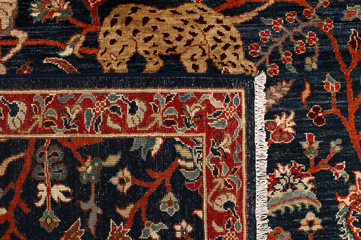 Multi Colored Hunting 6'  x" 8'  11" - No. QA50319