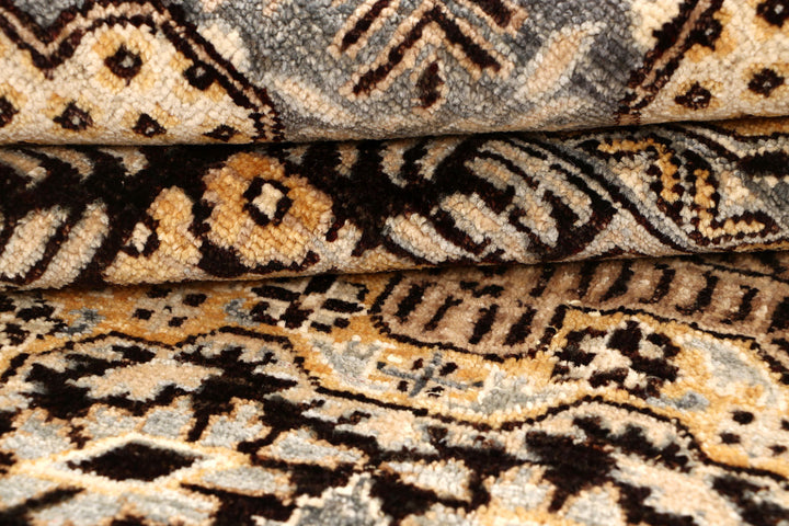 Black Mamluk 5'  11" x 9'  3" - No. QA98350