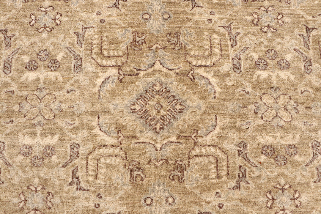 Tan Ikat 8'  1" x 9'  10" - No. QA67531