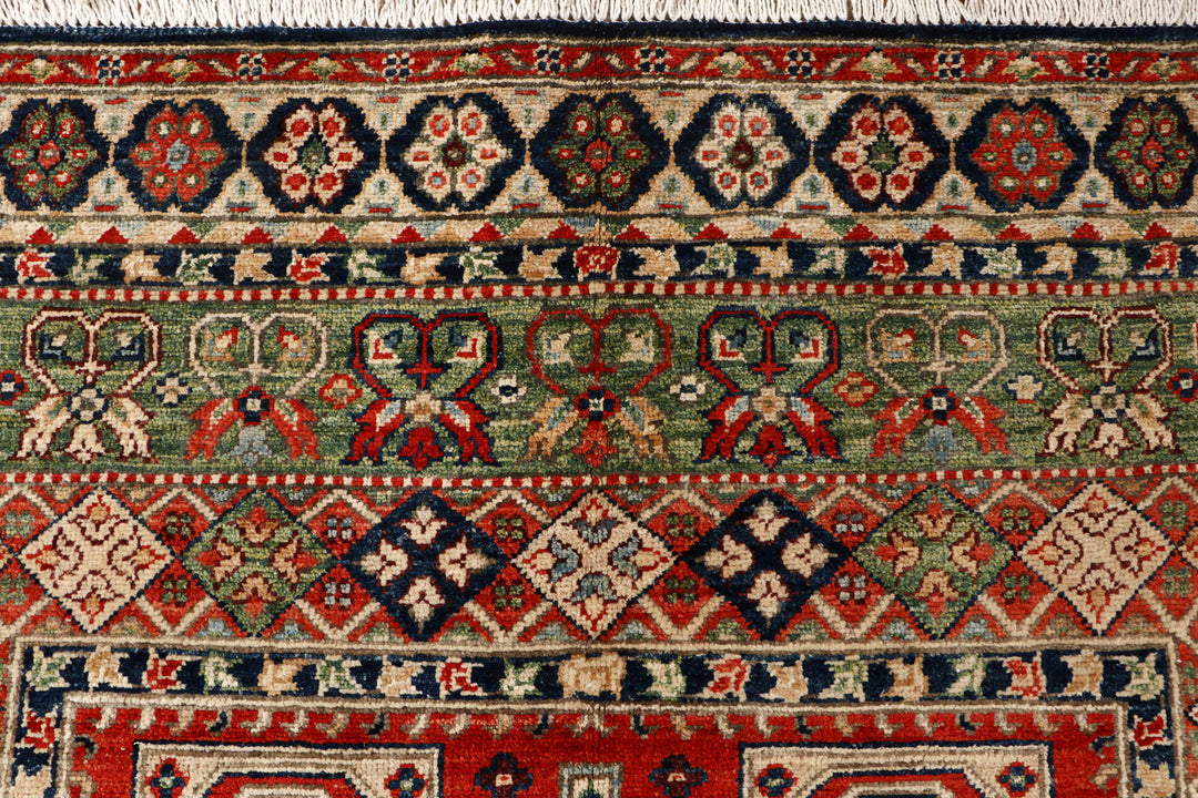 Multi Colored Mamluk 4'  11" x 6'  5" - No. QA14592