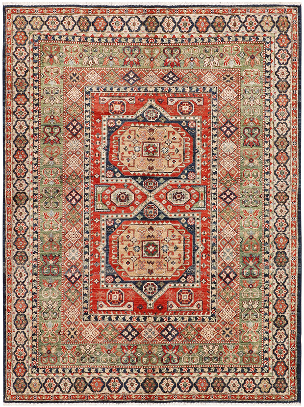 Multi Colored Mamluk 4'  11" x 6'  5" - No. QA14592