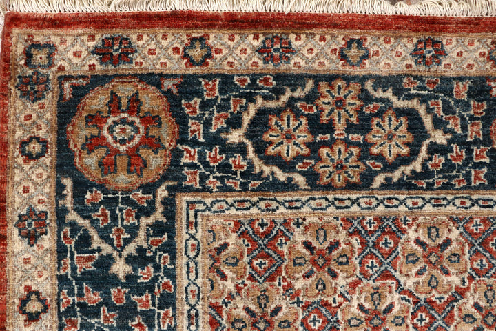 Orange Red Mamluk 5'  x" 7'  1" - No. QA95079