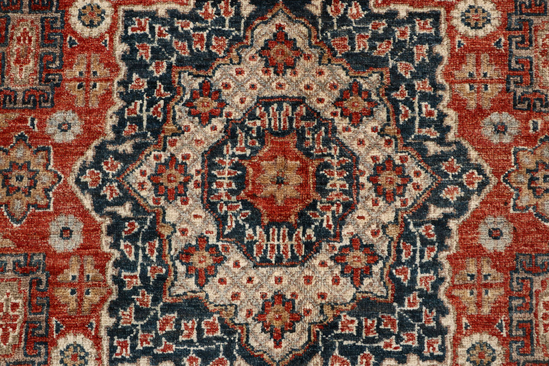Orange Red Mamluk 5'  x" 7'  1" - No. QA95079