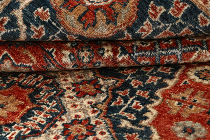 Orange Red Mamluk 5'  x" 7'  1" - No. QA95079